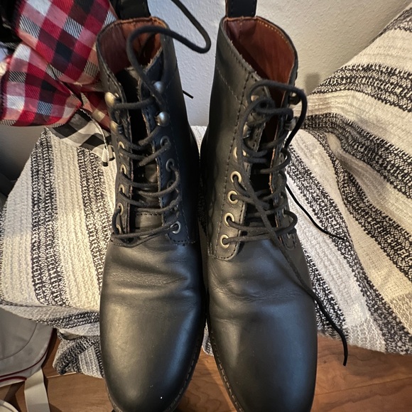 EUC Men's Portland Leather London Boot, Black Size 11.5 - Picture 6 of 13